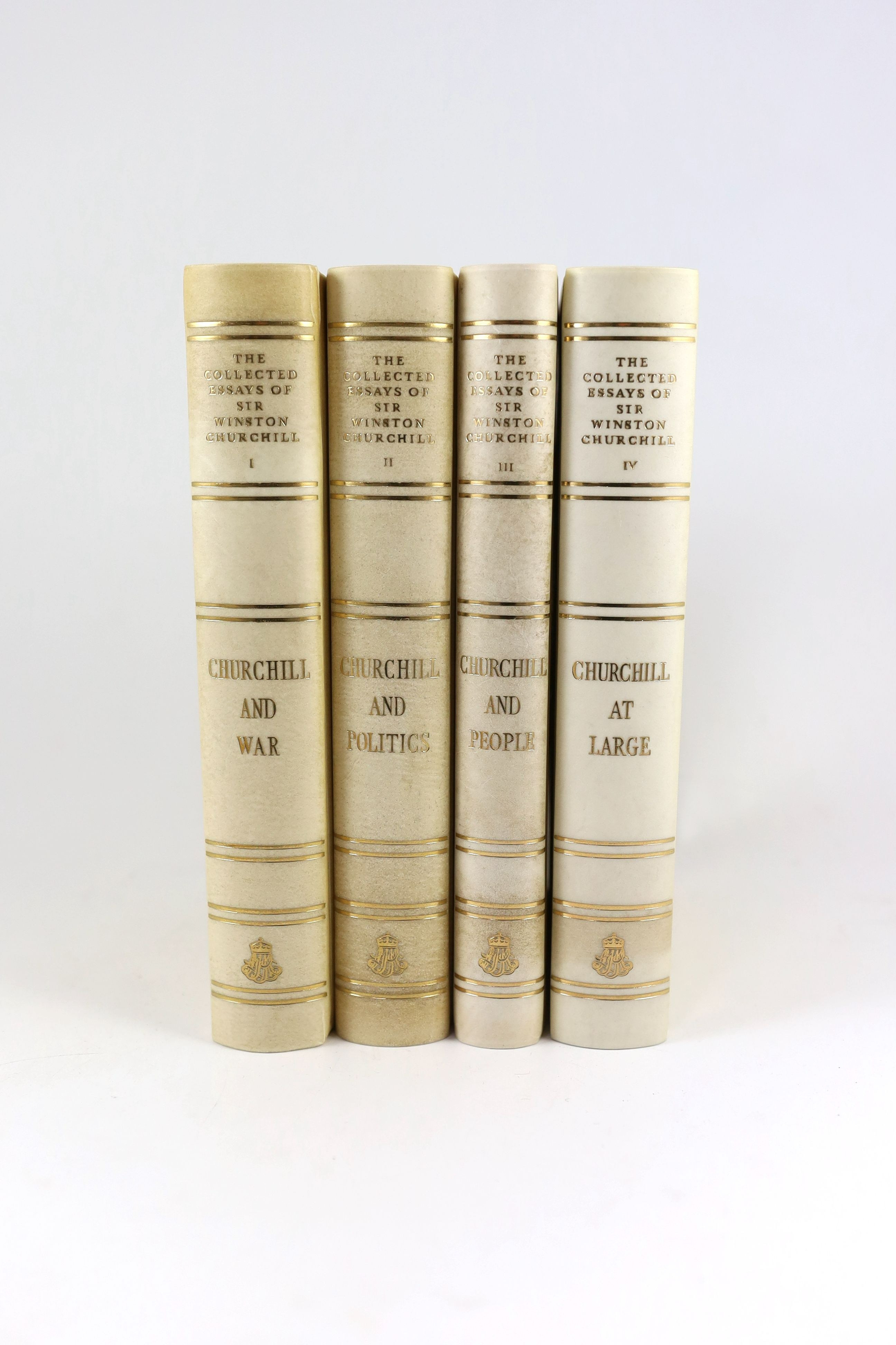 Churchill, Winston Spencer (1874-1965). The Collected Works ... Centenary Edition. London: Library of Imperial History, 1973-1975. Limited edition, number 373. The centenary edition was to be published with a limitation